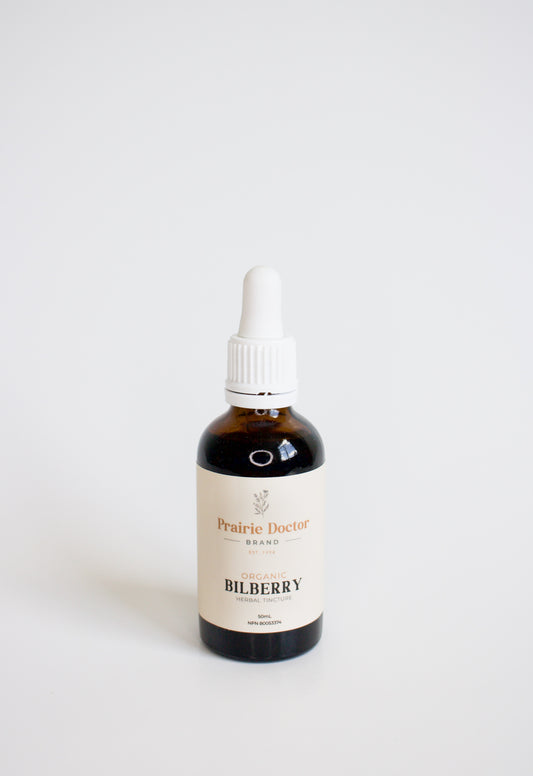 Our organic Bilberry herbal tincture is made using organic, sustainably sourced Bilberry fruit. Crafted with care, our Bilberry herbal tincture can be used to help relieve an upset stomach and as a source of antioxidants.