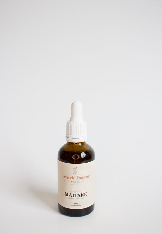 Our organic Maitake Mushroom Tincture is crafted using organic, sustainably sourced Maitake mushroom fruiting bodies and is known for its powerful immune supporting properties.