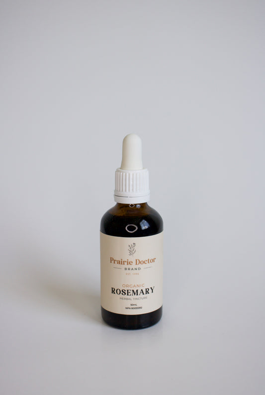 Our organic Rosemary herbal tincture has been crafted using organic, sustainably sourced Rosemary leaves. Rosemary is much more than just an aromatic culinary herb, Rosemary is also known for its ability to help support healthy, balanced digestion.