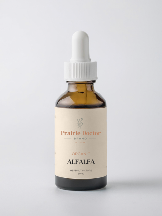 Our Alfalfa Herbal Tincture is handcrafted from the Alfalfa plant (Medicago sativa), which has been used as a healthful tonic in American Folk Herbalism, Ayurveda and Traditional Chinese Medicine (TCM) for many centuries.