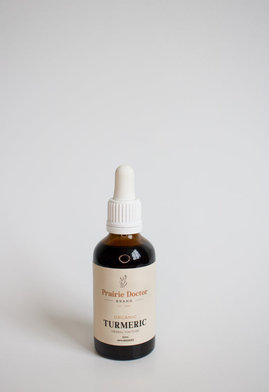 Our organic Turmeric herbal tincture can be used as an anti-inflammatory to help relieve joint pain, provide antioxidants for the maintenance of good health and to aid digestion.
